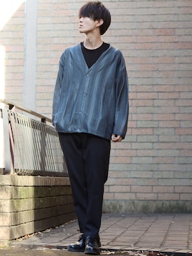 狩野 博文さん（メンズ・178cm）の春コーディネート