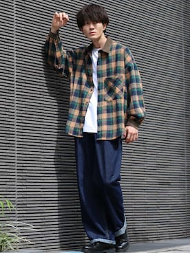 狩野 博文さん(メンズ・178cm)の秋コーディネート