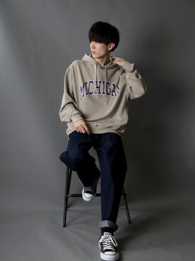 狩野 博文さん(メンズ・178cm)の冬コーディネート