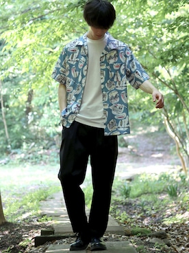 狩野 博文さん（メンズ・178cm）の夏コーディネート