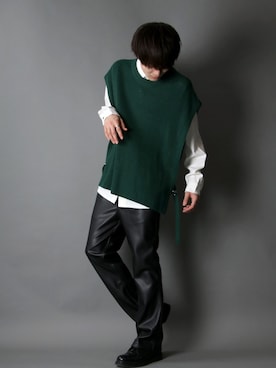 狩野 博文さん（メンズ・178cm）の冬コーディネート