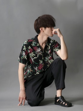 狩野 博文さん(メンズ・178cm)の夏コーディネート