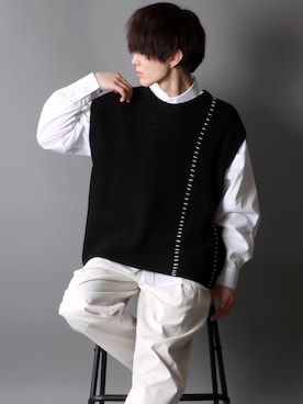 狩野 博文さん（メンズ・178cm）の冬コーディネート