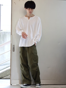 狩野 博文さん(メンズ・178cm)の秋コーディネート