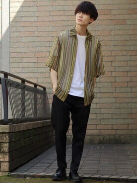 狩野 博文さん（メンズ・178cm）の春コーディネート