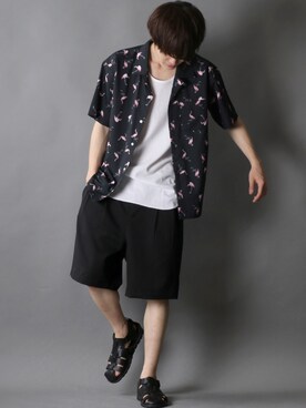 狩野 博文さん(メンズ・178cm)の夏コーディネート