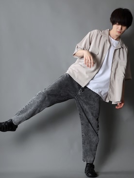 狩野 博文さん（メンズ・178cm）の春コーディネート