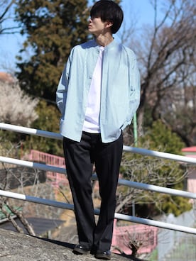 狩野 博文さん（メンズ・178cm）の春コーディネート