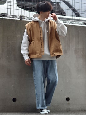 狩野 博文さん（メンズ・178cm）の冬コーディネート