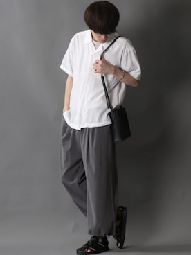 狩野 博文さん（メンズ・178cm）の夏コーディネート