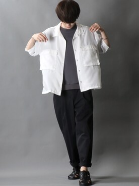 狩野 博文さん（メンズ・178cm）の夏コーディネート