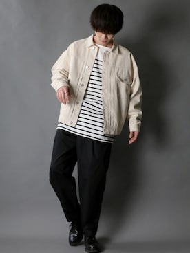 狩野 博文さん（メンズ・178cm）の春コーディネート