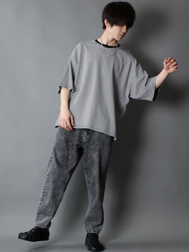 狩野 博文さん（メンズ・178cm）の春コーディネート