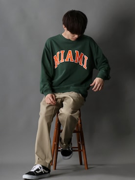 狩野 博文さん(メンズ・178cm)の秋コーディネート