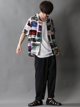 狩野 博文さん(メンズ・178cm)の夏コーディネート