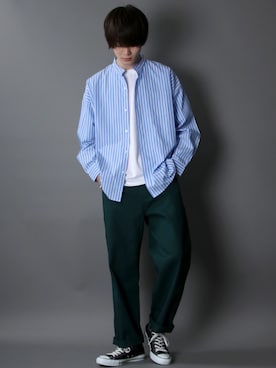 狩野 博文さん（メンズ・178cm）の春コーディネート