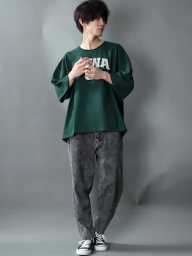 狩野 博文さん（メンズ・178cm）の春コーディネート