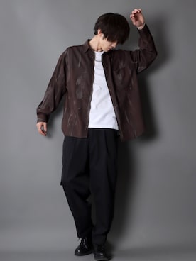 狩野 博文さん（メンズ・178cm）の春コーディネート