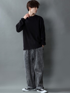 狩野 博文さん（メンズ・178cm）の春コーディネート