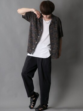 狩野 博文さん(メンズ・178cm)の夏コーディネート