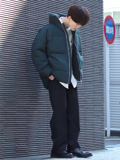 セール】oversize fiber down jacket/オーバーサイズ ファイバー
