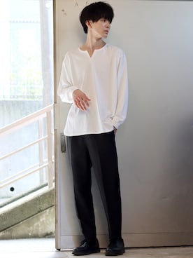 狩野 博文さん(メンズ・178cm)の秋コーディネート