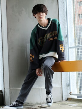 狩野 博文さん（メンズ・178cm）の夏コーディネート