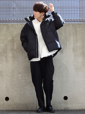 狩野 博文さん（メンズ・178cm）の冬コーディネート