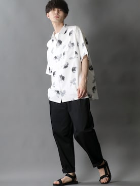 狩野 博文さん(メンズ・178cm)の夏コーディネート