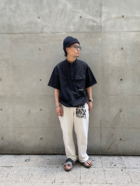 石田慎弥さん（メンズ・171cm）の夏コーディネート