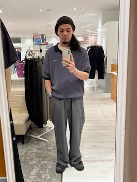 石田慎弥さん（メンズ・171cm）の春コーディネート