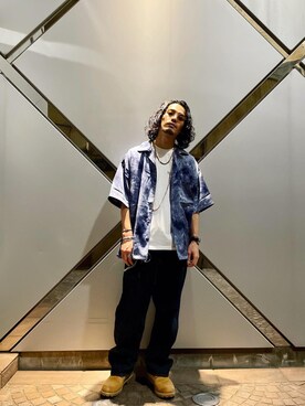 石田慎弥さん(メンズ・171cm)の春コーディネート