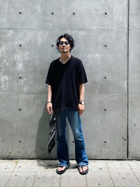 石田慎弥さん（メンズ・171cm）の夏コーディネート