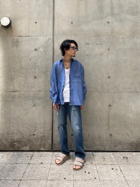 石田慎弥さん（メンズ・171cm）の夏コーディネート