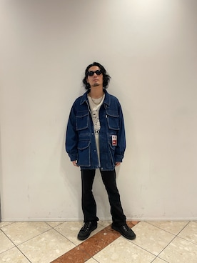 石田慎弥さん(メンズ・171cm)の春コーディネート
