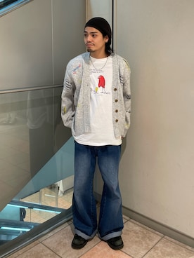 石田慎弥さん（メンズ・171cm・30代）の秋コーディネート