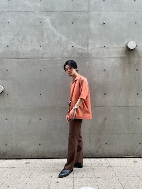 石田慎弥さん（メンズ・171cm）の春コーディネート