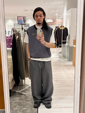 石田慎弥さん（メンズ・171cm）の春コーディネート