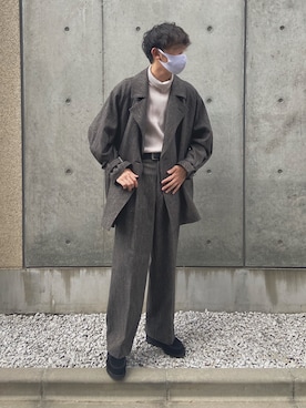 ユニセックスアイテム》マルチファブリックプライムオーバーダブル