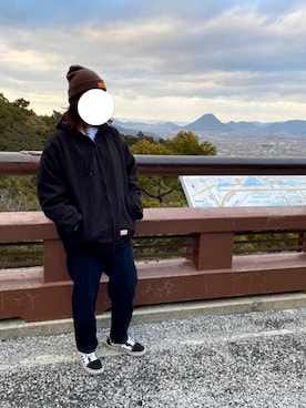 「Java（ジャバ）のアイテム」を使った、riさん（レディース・163cm）の冬コーディネート