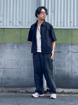 「アイテム（トップス）」を使った、ケイさん（メンズ・175cm・40代）の秋コーディネート