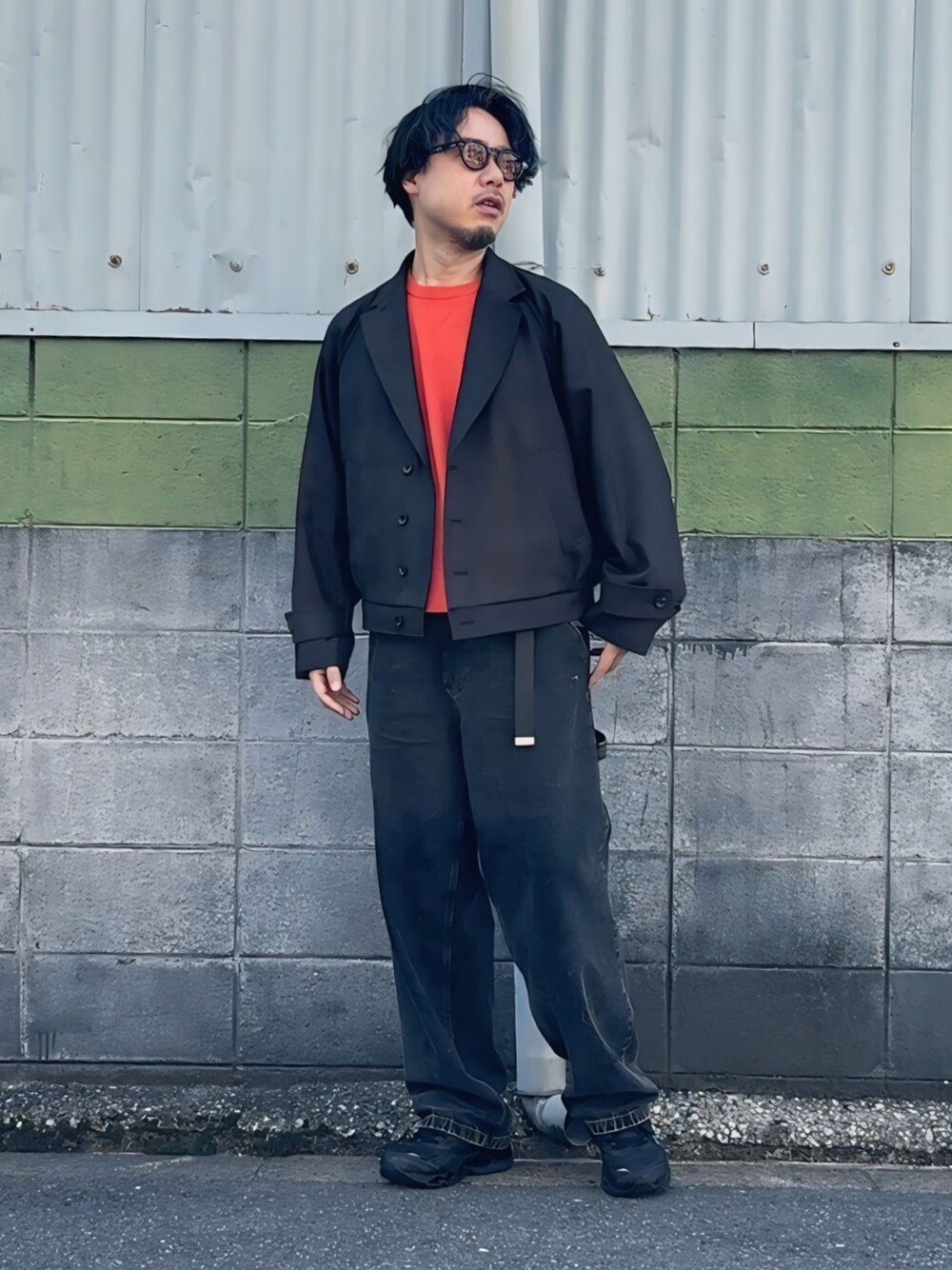 Maison Margiela スラックス 赤系 2007425J0220 MM6 Maison Margiela - Pleated top red - The Corner