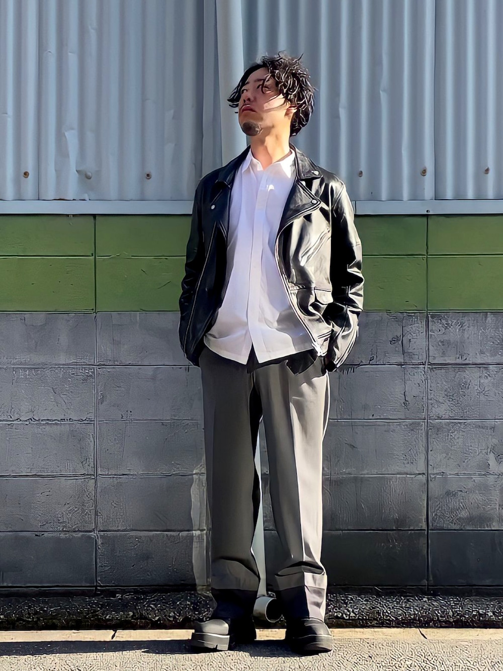 GU ZARA　ライダース　コーデセット Zaraのレザージャケットで秋コーデを楽しもう | TikTok
