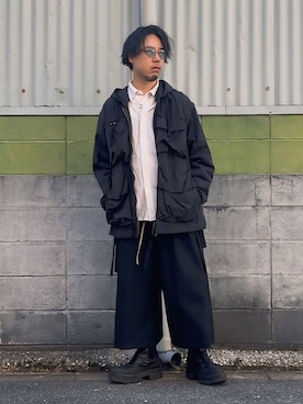 「アイテム（ブルゾン）」を使った、ケイさん（メンズ・175cm）の秋コーディネート