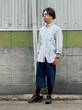 「アイテム（トップス）」を使った、ケイさん（メンズ・175cm・40代）の秋コーディネート