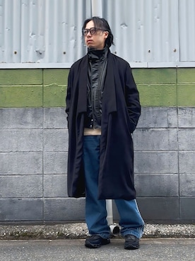 「RAINMAKER（レインメーカー）のアイテム」を使った、ケイさん（メンズ・175cm）の春コーディネート