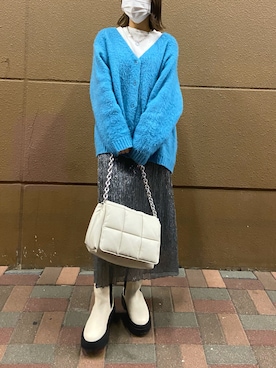 わちをさん（レディース・160cm）の冬コーディネート