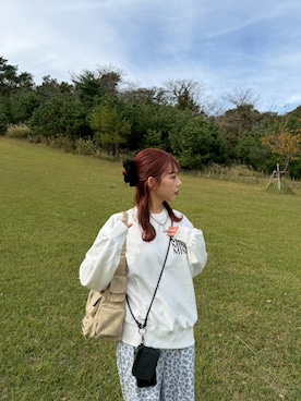 「JEANASIS（ジーナシス）のアイテム（パンツ）」を使った、わさん（レディース・160cm）の秋コーディネート