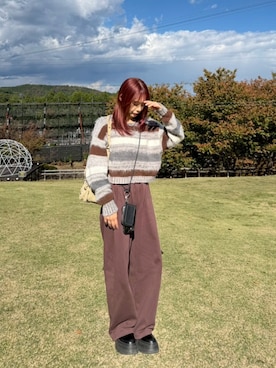 「FREE'S MART（フリーズマート）のアイテム」を使った、わさん（レディース・160cm）の秋コーディネート