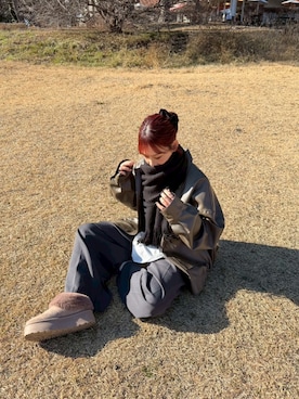 「COLONY 2139（コロニートゥーワンスリーナイン）のアイテム」を使った、わちをさん（レディース・160cm）の冬コーディネート